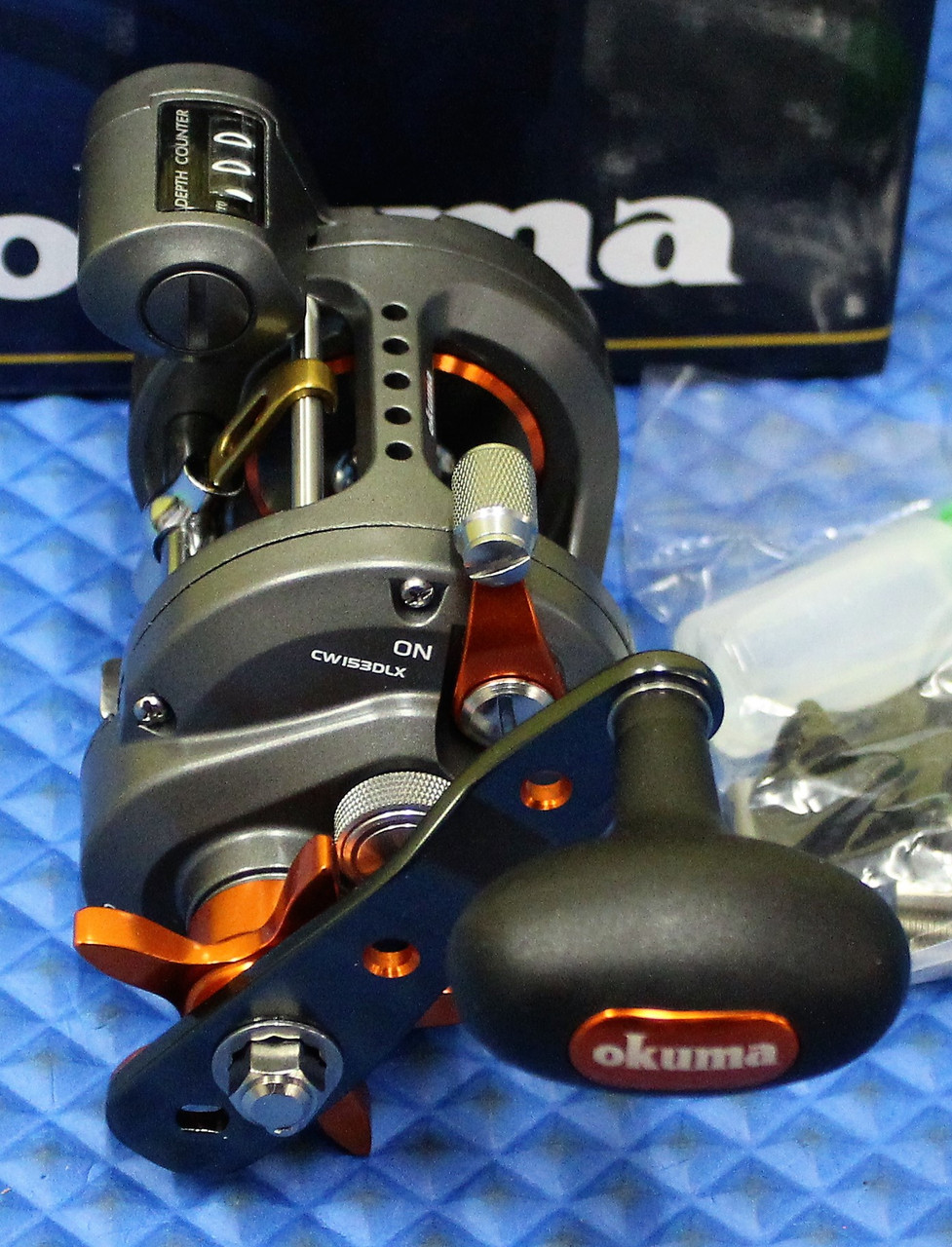 Okuma Cold Water 303D round baitcasting fishing reel how to service 