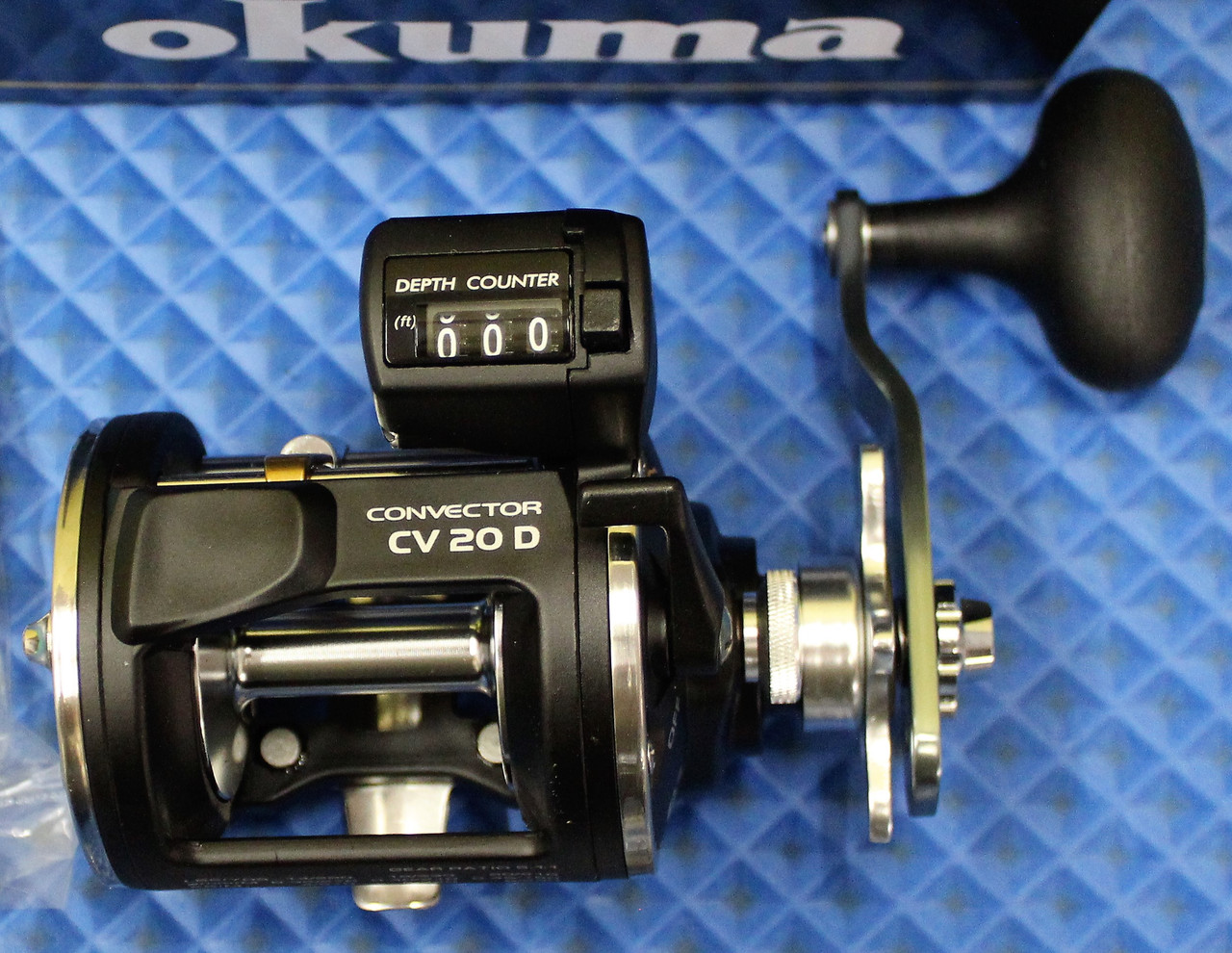 Okuma CV-30DS Convector High-speed Fishing Reel Convector Line Counter High Speed Reel