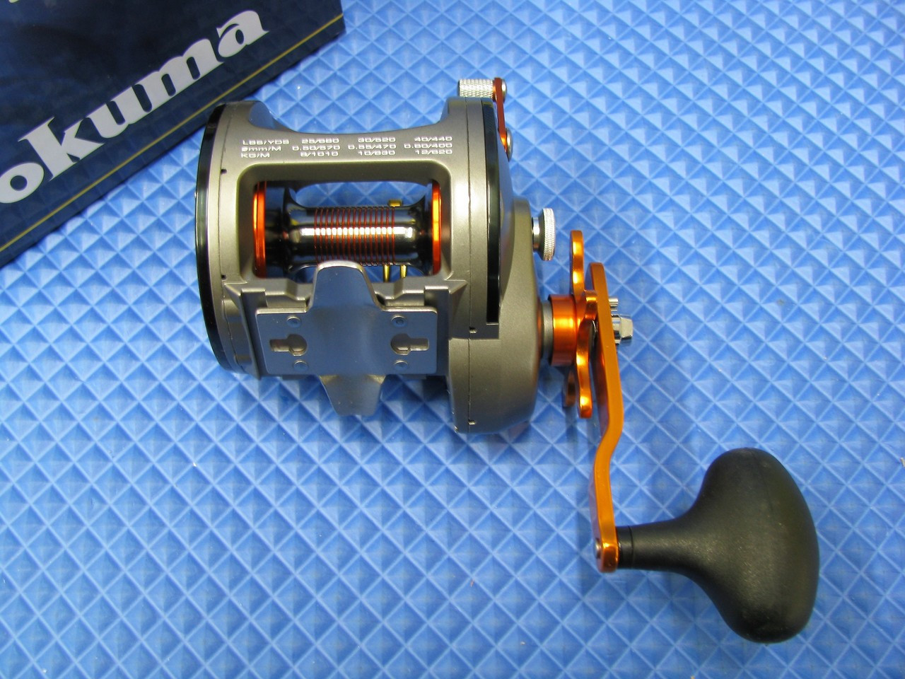 Levelwind Trolling reel with line counter Deep Blue - Qingdao