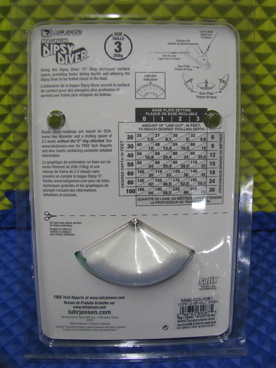 Paraban De Pesca Dipsy Diver - Luhr-Jensen