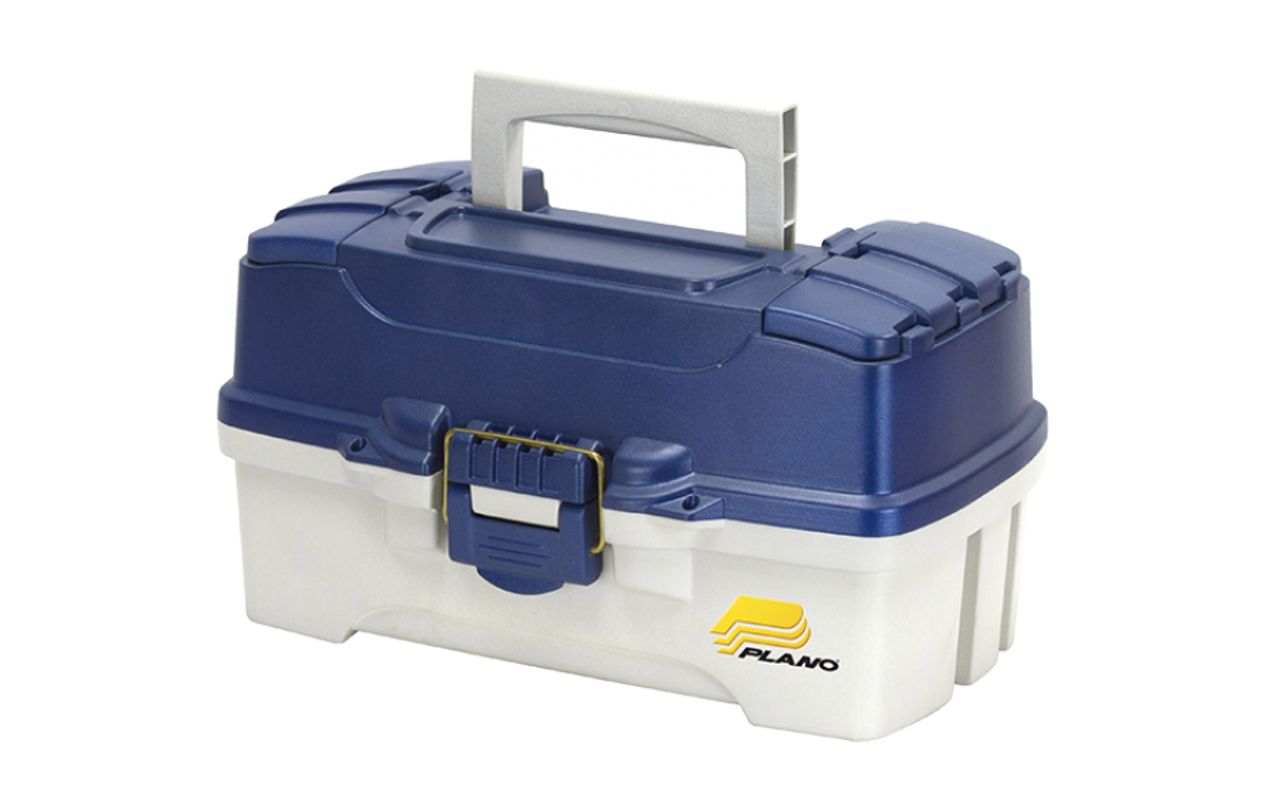 New Other Plano Large 3 Tray Tackle Box Blue/Gray Three tray Large bul –  PremierSports