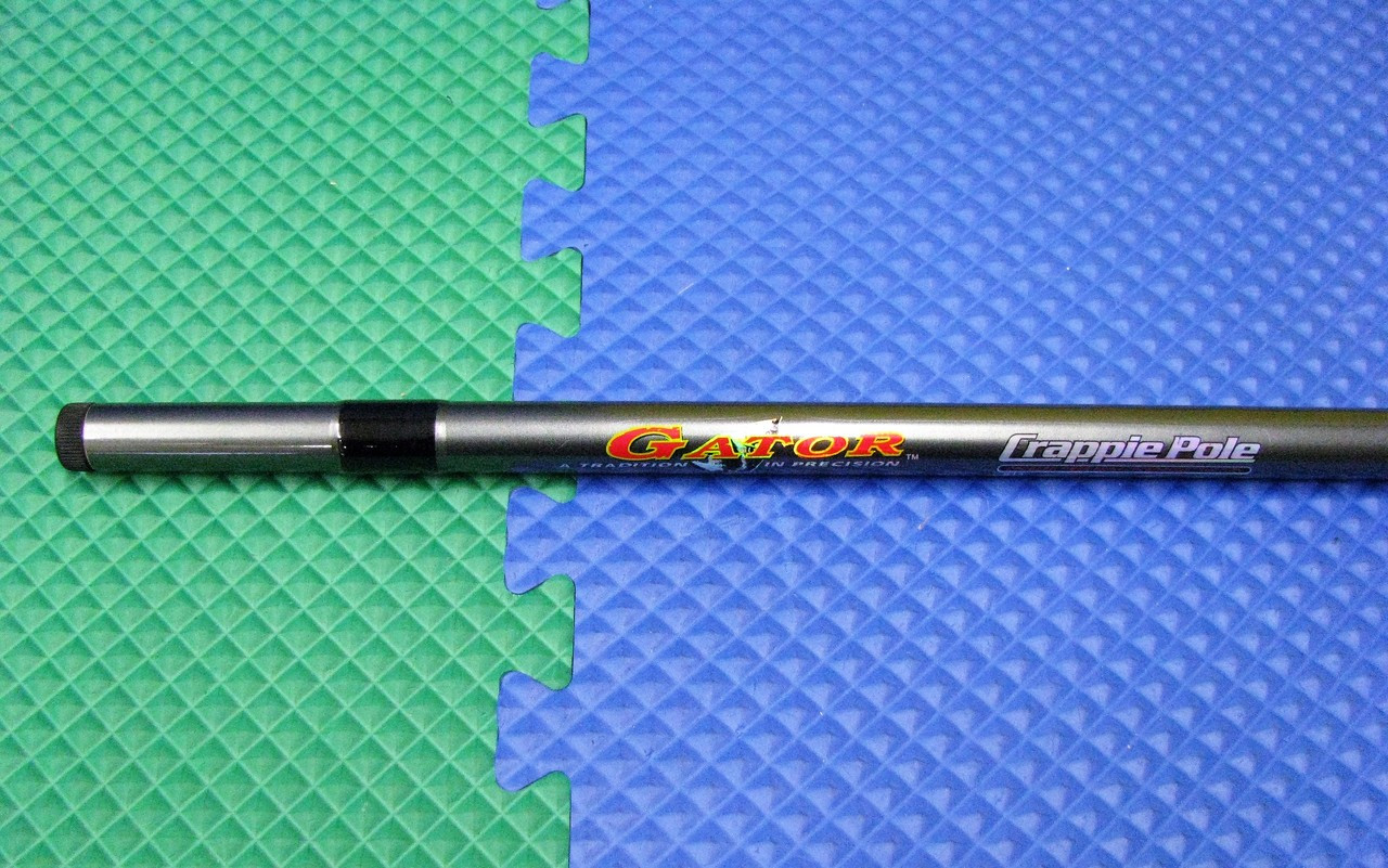 Gator Crappie Pole 15 Feet 5 Section w//Line Retainer S15