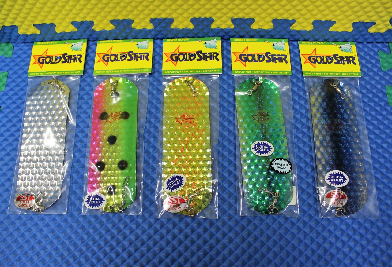 Silver Horde Gold Star Dodger Size 0 (8") Hammered Stock 4960 000