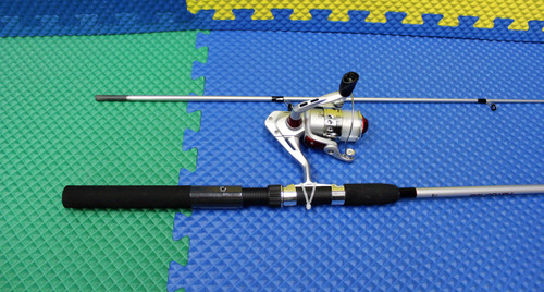 Zebco Spinning Combo Rhino 6' 6 Rod RNS66MWG With Optix OP40F Size Reel  ZS3540