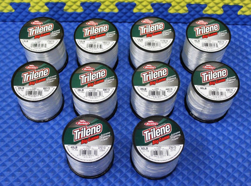 Berkley Trilene Big Game Clear 1/4 LB Spools Mono. BGQS CHOOSE YOUR LINE  WEIGHT