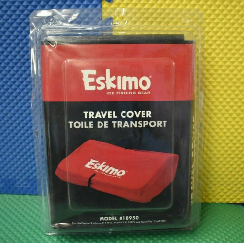 Eskimo Ice Fishing Gear 70 Inch Travel Cover Extra Tall #18950