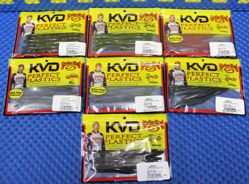 Strike King KVD Perfect Plastics Magnum Dream Shot 5"DSKVD5 CHOOSE YOUR COLOR-QUANTITY!