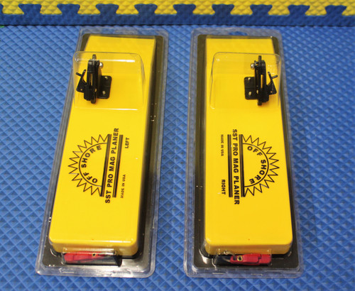 2 DualFin ultra-light steerable mini side planer boards with easy