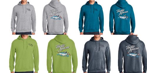 Fishing Apparel & Accessories - Tackle Haven - Long Sleeve Logo Hoodie  Sweatshirt - Tackle Haven