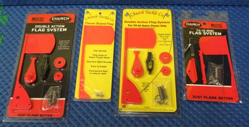Church Tackle Planer Board Flag CHOOSE YOUR MODEL!