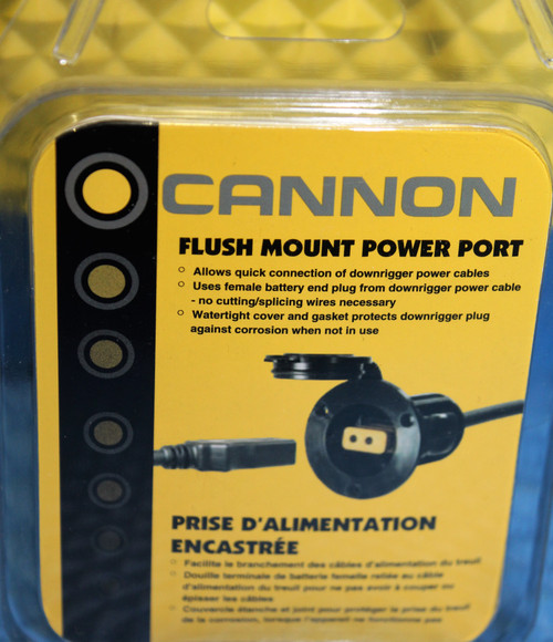Cannon Flush Mount Power Port Product Code 1903012 Black