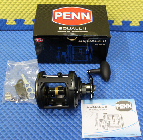 Penn Squall SQL20LWLC Line Counter Levelwind Reel