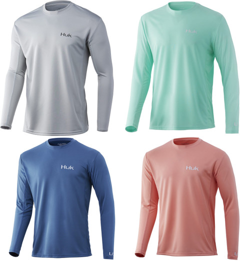 HUK Icon X Long Sleeve Shirt H1200386- CHOOSE YOUR COLOR AND SIZE!