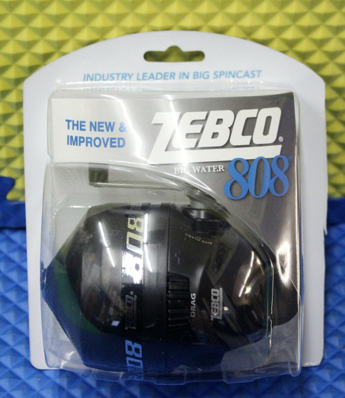 Zebco Big Water 808 Spincast Reel Pre-Spooled W/20lb/145yd Mono