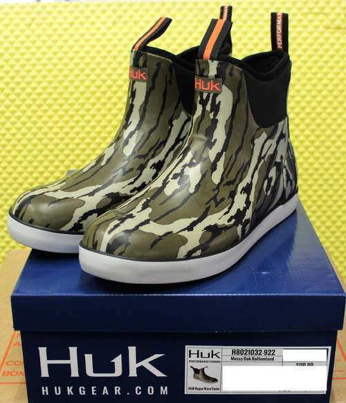 HUK Fishing Boot Rogue Wave Camo H8021032-922 Mossy Oak Bottomland CHOOSE  YOUR SIZE!