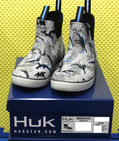 HUK Fishing Boot Cane Bay Rogue Wave H8021034-013 Volcanic Ash CHOOSE YOUR SIZE!