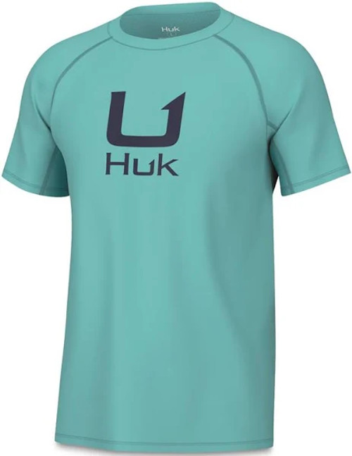 HUK Icon SS Crew T-Shirt H1200572-372 Marine Blue CHOOSE YOUR SIZE!