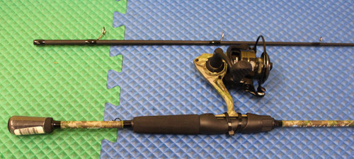 Lew’s American Hero Camo Spinning Combo Green AHC3066MSG2-2