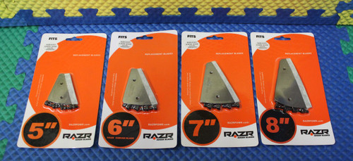 Razr Auger Blades Replacement Blades 2 Count CHOOSE YOURE SIZE!