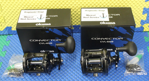 Okuma Convector Star Drag Levelwind Trolling Reel With Dragmaster Drags CVL-B Series CHOOSE YOUR MODEL!
