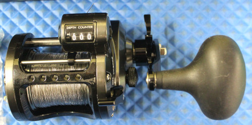 CV-30DB Pre-spooled with 600' 30LB Stainless Wire, 140YDS 20LB Mono Backing