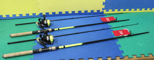 Daiwa D-Shock II With Braided Line Spinning Combo 1BB Reel CHOOSE YOUR MODEL!