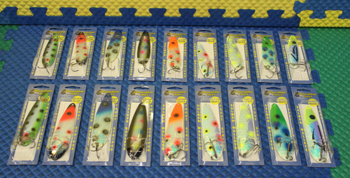 Moonshine Lures Super Glow Trolling Spoon RV EXCLUSIVE Series CHOOSE YOUR  SIZE AND COLOR!