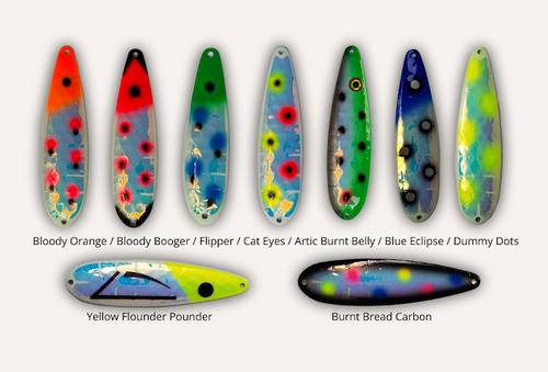 Moonshine Lures Super Glow Trolling Spoon RV EXCLUSIVE Series CHOOSE YOUR  SIZE AND COLOR!