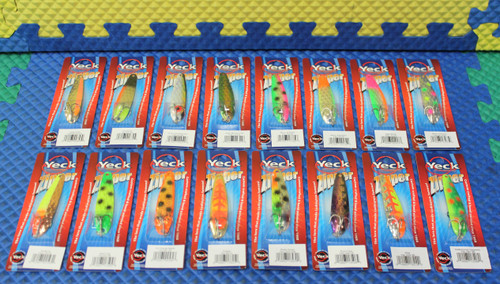  Yeck Zipper Series Lure Trolling Spoon Y44 CHOOSE YOUR  COLOR!
