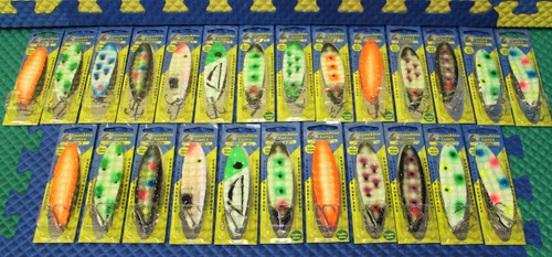 Moonshine Lures Hammered MoonChips Super Glow And Double Glow HMC- CHOOSE YOUR COLOR AND SIZE!