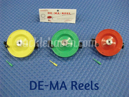 Schooley's De-Ma-Reel Ice Fishing Reel CHOOSE YOUR COLOR! - Tackle Haven