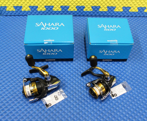Shimano Sahara Spinning Reel Rear Drag R Series Blue Box CHOOSE YOUR MODEL!