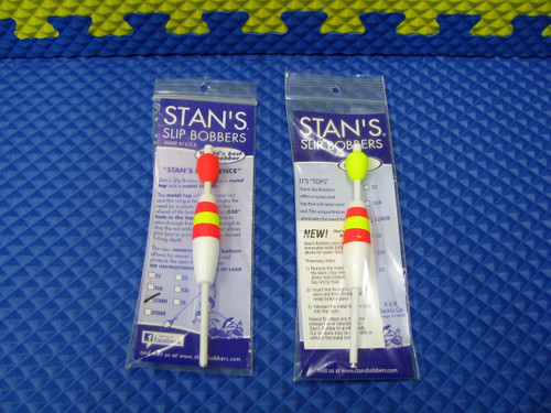 Stan's Slip Bobbers With Removable Metal Bottom Size 52 CHOOSE YOUR COLOR!