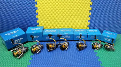 Shimano SEDONA FI Spinning Reels Blue Box CHOOSE YOUR MODEL!!