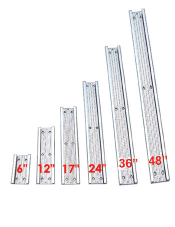 Bert's Custom Tackle Track System CHOOSE YOUR LENGTH & COLOR FINISH!
