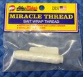 Atlas Mike's 100' Miracle Thread Bait Wrap Thread White 66800