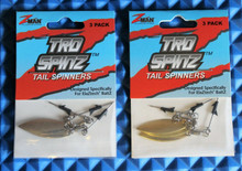 Z-MAN Trd Spinz Tail Spinners Willow TSPW-PK3-Series CHOOSE YOUR COLOR!