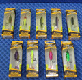 Acme Tackle Company Hyper-Glide 2.5" Hard Jig Bait HG6 UV  Glow CHOOSE YOUR COLOR!