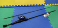 Zebco Spincast Combo 33ATBLC6O2M 6' Rod With 33 Metallic Blue Reel 33KMID CKM8