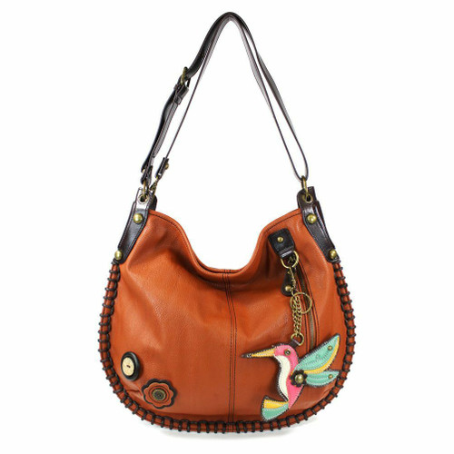 Neuf Chala Hobo Bandoulière Grand Sac Fourre-Tout Colibri Orange Convertible