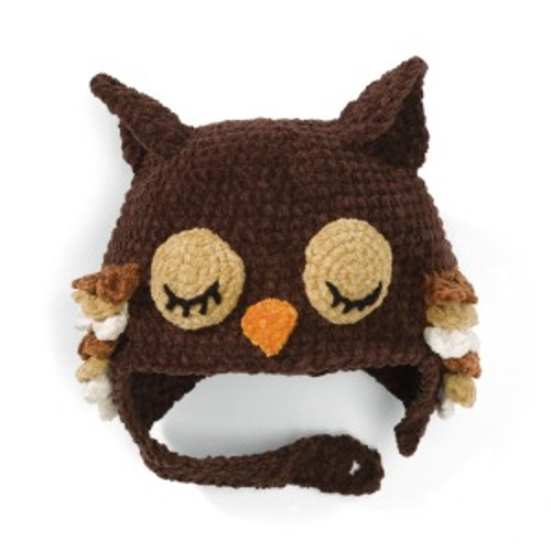 San Diego Hat Co. BROWN OWL Baby 6-12M,1-2T,2-4T