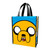 New ADVENTURE TIME  2  Recyled Shopper Totes Bags 2 Designs Small & Large gift