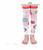 New Jefferies Girl  FLOWER FRENZY Footless Tights WHITE  2-4Y, 4-6Y, 6-8 Y gift