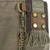 New Chala Handbag Patch Crossbody SLIM CAT  Bag Canvas Olive Green W/ Coin Purse