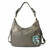 New Chala Sweet Tote Hobo Pewter Grey Gray Crossbody Shoulder Bag DOLPHIN Purse