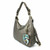New Chala Sweet Tote Hobo Pewter Grey Gray Crossbody Shoulder Bag DOLPHIN Purse
