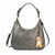  Chala Sweet Tote Hobo Pewter Grey Gray Crossbody  Shoulder Bag GOLDEN RETRIEVER