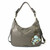 New Chala Sweet Tote Hobo Pewter Grey Gray Crossbody Shoulder Bag OCTOPUS Purse