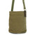  Chala Handbag Patch Crossbody  IVORY PAW Olive Green Bag Canvas W/ Coin Purse