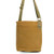 New Chala Handbag Patch Crossbody SLIM CAT  Brown Bag Canvas w/ Coin Purse Brown